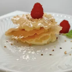 plato con postre