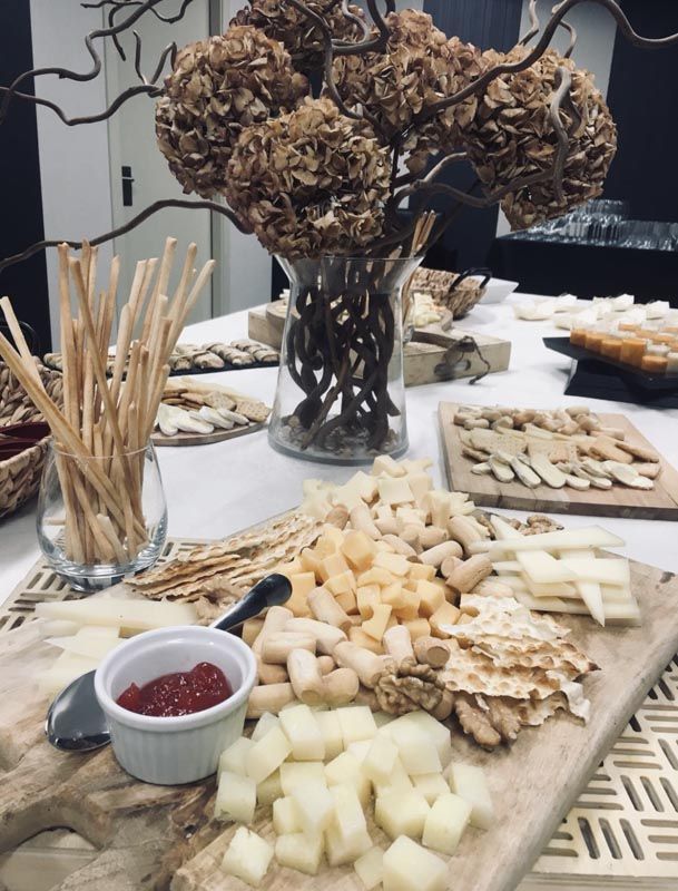 Mesa de quesos para eventos en Madrid