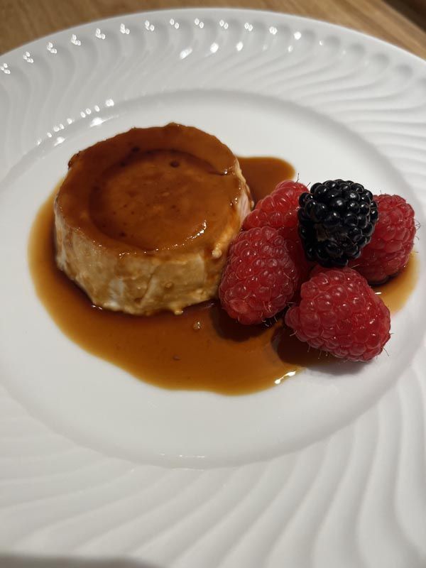 Plato de catering profesional