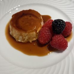 Plato de catering profesional