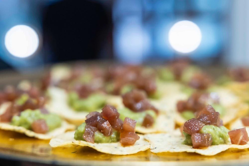 Comida preparada para invitados